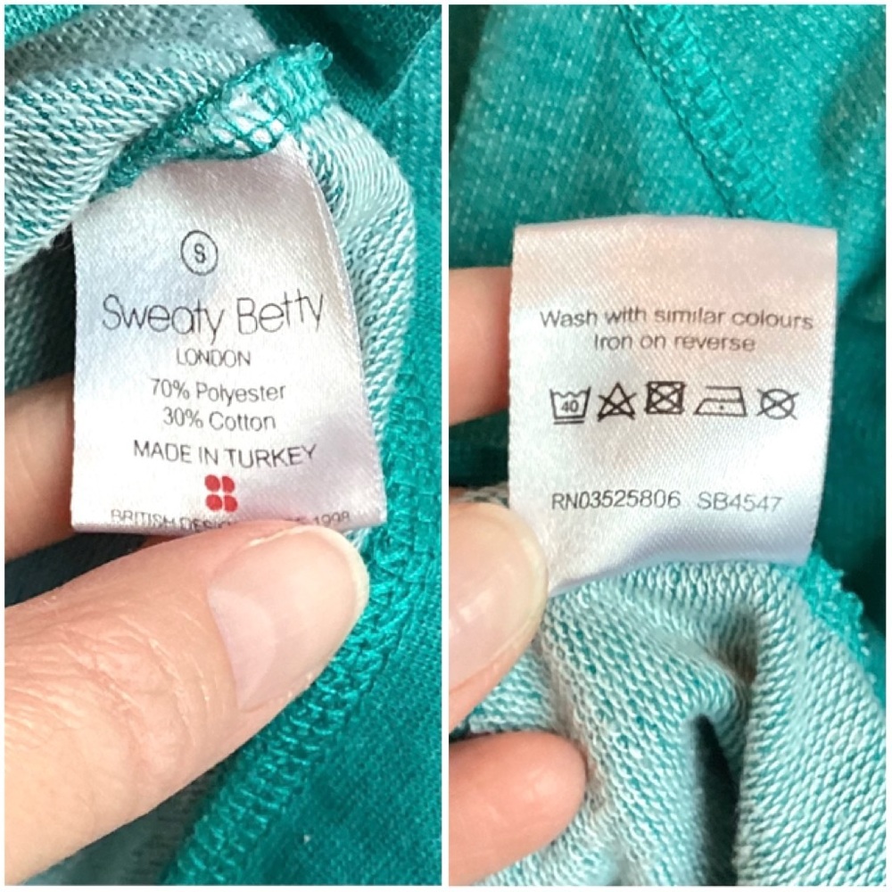 \Sweaty Betty\ Cropped Sweatshirt - Picture 14 of 14